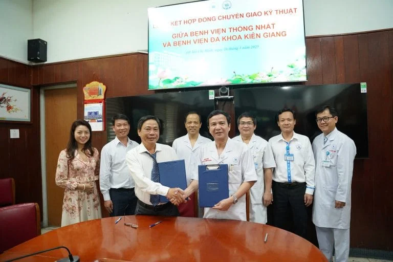 Chuyen giao ky thuat benh vien thong nhat benh vien da khoa kien giang