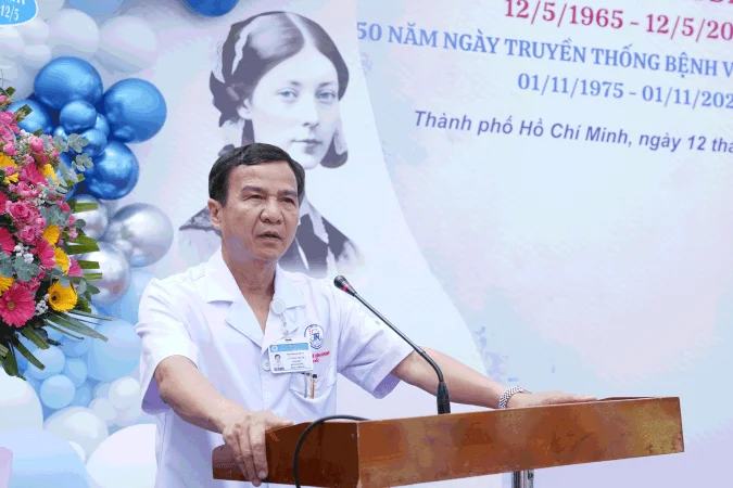 PGS.TS . Le Dinh Thanh phat bieu tai chuong trinh