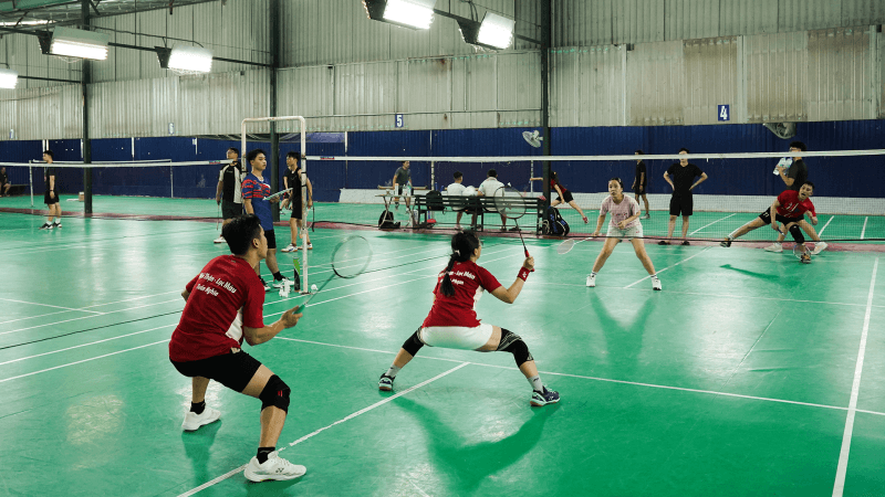 Chung kết cầu lông đôi nam nữ