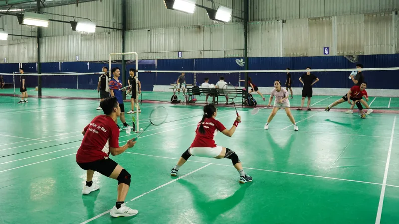 Chung kết cầu lông đôi nam nữ