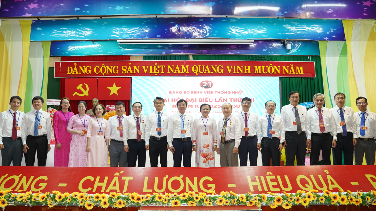 ĐẠI HỘI ĐẢNG BỘ BỆNH VIỆN THỐNG NHẤT, NHIỆM KỲ 2025-2030