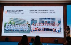 Chi hoi Thap Khop hoc Benh vien Thong Nhat duoc vinh danh vi nhung tien bo vuot bac thanh tich xuat sac