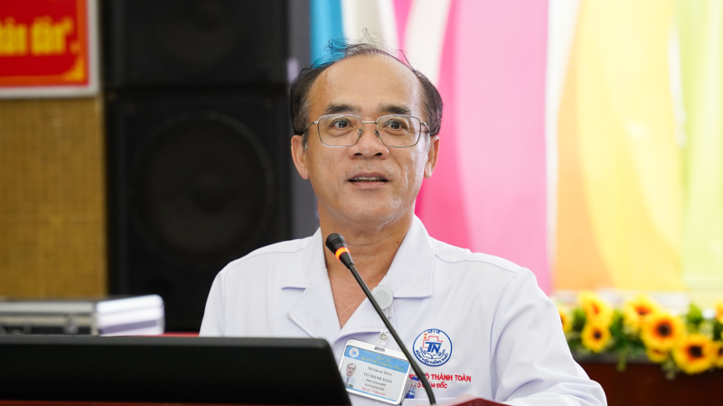 PGS.TS . Vo Thanh Toan phat bieu tai chuong trinh sinh hoat