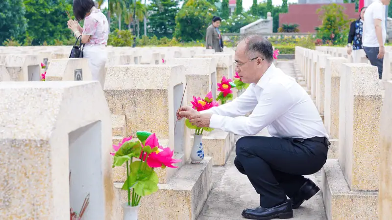 Benh vien Thong Nhat dang huong tuong niem cac anh hung liet si tai Gia Lai 6