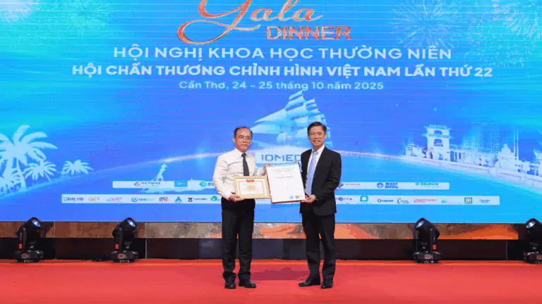 Chứng nhận mô hình quản lý gãy xương do loãng xương cao cấp.