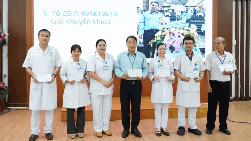 Hình ảnh kỷ niệm 50 năm ngày truyền thống Bệnh viện Thống Nhất.