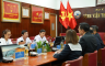 Quang cảnh buổi làm việc